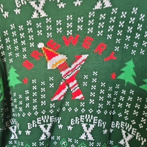 Roody Brewery X Men's Vibrant Festive Christmas Sweater Size XL - Picture 4 of 7